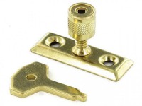 Stay Lock Window Lock Pins Electro Brassed 2.26